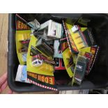 A Box of Cararama and Corgi Die Cast Vehicles