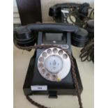 An Old Black Telephone