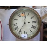 A Ship's Clock, 8in. dial