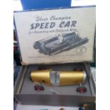 Silver Champion Speed Car, boxed