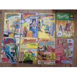 A Collection of Superman and other comics