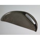 A Tudric Pewter Crumb Tray 0532