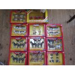 Box of Britains Farmyard and Autoway 9800 Set