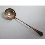 A George III Silver Soup Ladle, London 1800, I.B, 155g