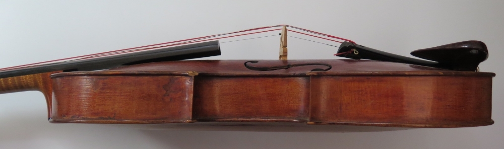 A Violin (14") bearing a Storioni label in case - Image 3 of 6