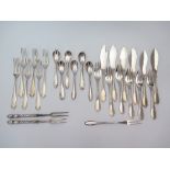 A Quantity of Plated Flatware including WMF