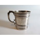 A White Metal Christening Mug, the base marked COIN 21