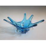 Large Glass Splash Bowl, 47 cm diam.