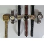 Favre-Leuba Automatic Gent's Wristwatch, Citizen and four others