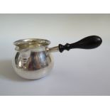 A Sterling Silver Brandy Pan by William Abdy