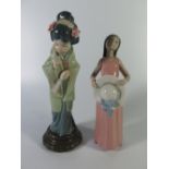 Two Lladro Figurines