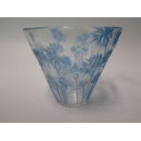 An R. Lalique Bluets Vase, 15.5 cm