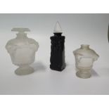 Three Lalique Perfume Bottles A/F