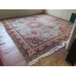 A Large Modern Persian Style Rug, 390 x 302 cm