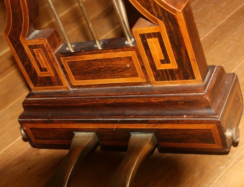 Broadwood  (c1903)
A 5ft 6in grand piano in a banded rosewood case with a lyre music stand, - Image 5 of 6