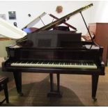 Bechstein (c1937)
A 4ft 7in Model S grand piano in a satin mahogany case on square tapered legs.