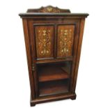 Music Cabinet
A Victorian rosewood bone inlaid and boxwood strung music cabinet for piano sheet