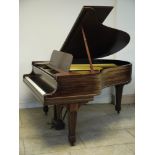 Steinway (c1907)
A 5ft 10in 88-note Model O grand piano in a rosewood case on square tapered legs.