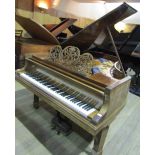 Blüthner (c1893)
A 6ft 3in grand piano in a rosewood case on turned legs.