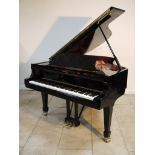 Brodmann
A very recent 6ft 1in Model 187 grand piano in a bright ebonised case on square tapered