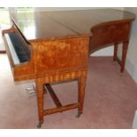 Bechstein (c1903) 
A 6ft 8in Sheraton style grand piano in a banded and inlaid satinwood case on