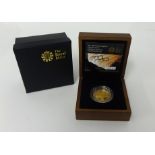 Royal Mint gold proof £2 coin, 2008 UK Olympic Games, 15.97g