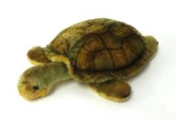 Steiff turtle, with button