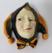 Doulton Jester wall plaque HN1611, approximately 8cm high