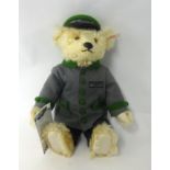 Steiff 'Harlekin Blue Bear 1925', Club Edition, 2000/1boxed, 35cm, Steiff 'Berlin Blond Postman