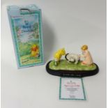 Royal Doulton Winnie the Pooh group 'Eeyore Loses a Tail' WP15, boxed