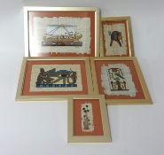 Collection of 17 Egyptian pictures