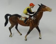 Beswick jockey on horseback