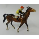 Beswick jockey on horseback