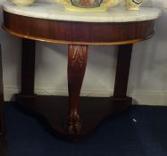 Victorian marble top washstand