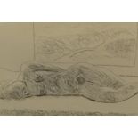 St Ives School ROSE HILTON and STEPHEN DOVE two signed Limited edition engravings 'Sleeping