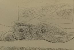 St Ives School ROSE HILTON and STEPHEN DOVE two signed Limited edition engravings 'Sleeping