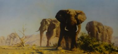 DAVID SHEPHERD 'The Ivory Is Theirs' unframed