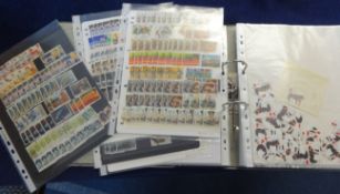 A collection of Stamps including GB Decimal Commemoratives and ERII Definitive 1952 onwards