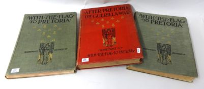 Three volumes of The Boer War by Harmsworth (3)