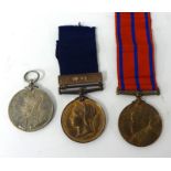 Three Metropolitan medals to Inspector J. COLLINS, including Victoria Jubilee Medals (3)