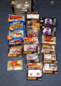 Collection of Fire Engine Diecast Models, Corgi Fire Heroes, also Corgi Fire Support Vehicles