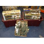 A quantity of Action Man type military figures with kit, made by Dragon Models and Did