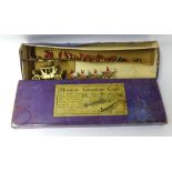 A miniature Coronation Coach by John Hill & Company, boxed