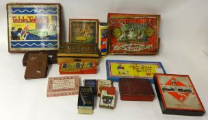 A collection of traditional Games and Cards (a brief list available) to include Dominos, Lotto,
