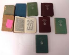 An interesting collection of Boy Scout Diaries comprising 41 diaries covering years 1913-1968,