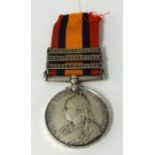 A QSA medal to J.Boulton,. R.Lanc, Reg