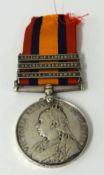 A QSA medal to J.Boulton,. R.Lanc, Reg