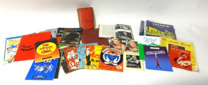 A collection of various Plymouth pamphlets, books, theatre books and two reproduction posters also