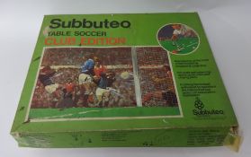 A collection of Subbuteo including table soccer, goal keepers, tournament goals etc (16)