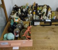 Large collection of perfume bottles and other items approx 40